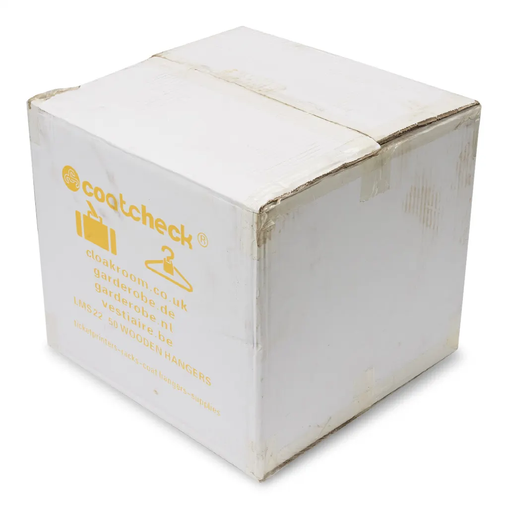500 wooden hangers, offer 450 + 50 free hangers!