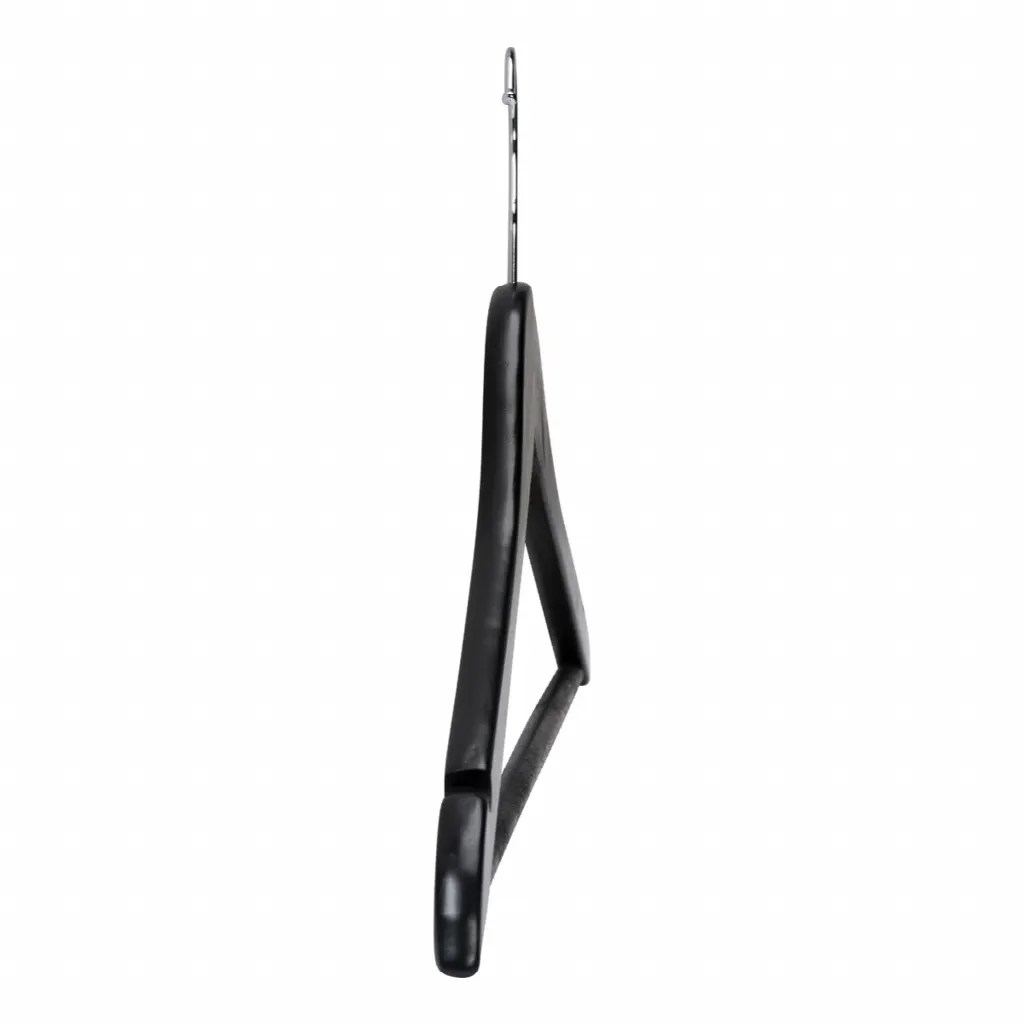 stylish black wooden coathangers, 50pcs