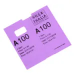 Coatcheck cloakroom tickets, 14 rolls x 325 tickets, Purple