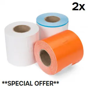 Cloakroom Tags, CoatCheck, 28 x 325 tickets, assorted colours – ** SPECIAL OFFER**